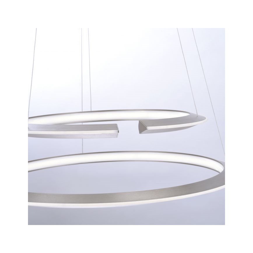 Paul Neuhaus 2491-55 - Dimbare LED Hanglamp aan een koord ALESSA 2xLED/26W/230V + afstandsbediening