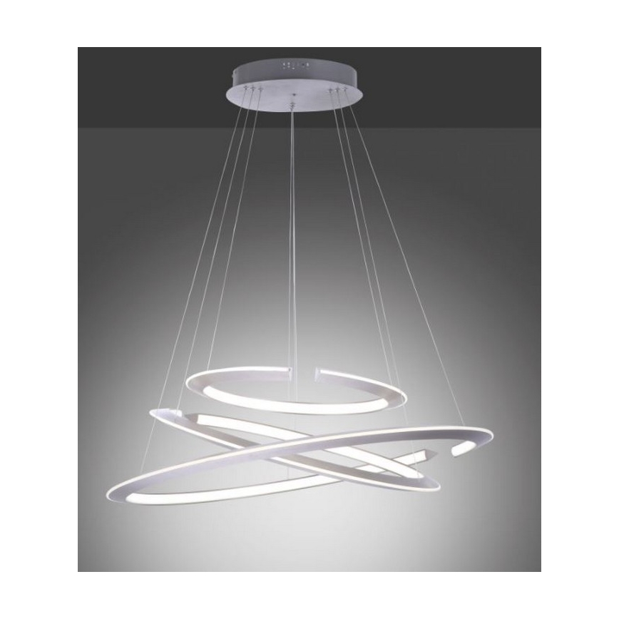 Paul Neuhaus 2493-55 - LED dimbare hanglamp aan kabel ALESSA 3xLED/38W/230V + afstandsbediening