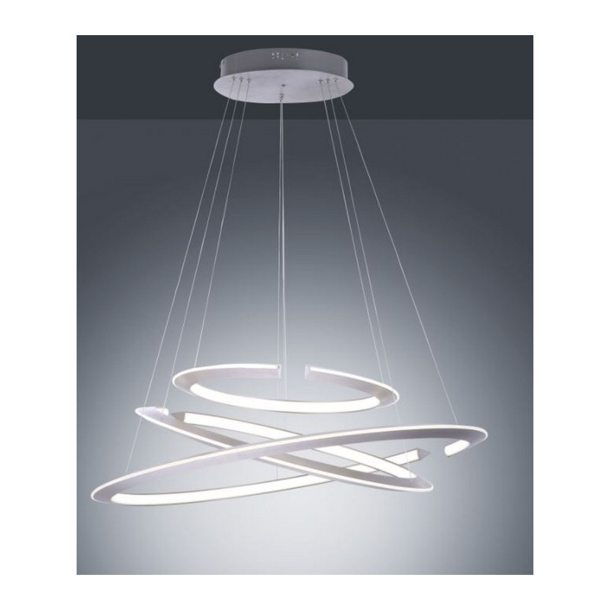 Paul Neuhaus 2493-55 - LED dimbare hanglamp aan kabel ALESSA 3xLED/38W/230V + afstandsbediening