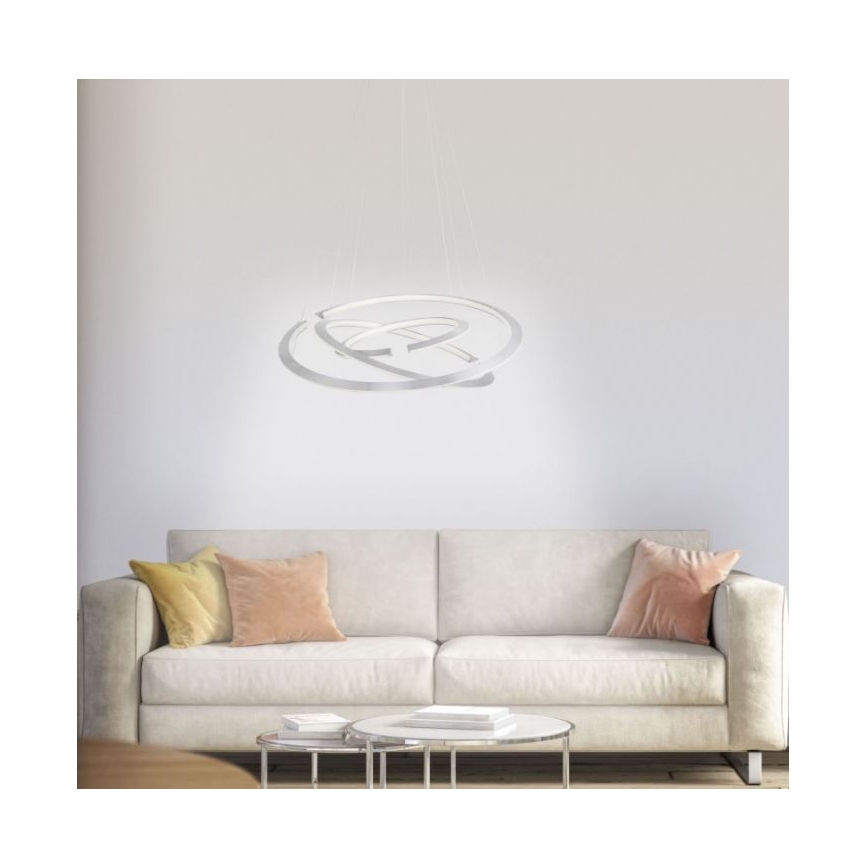 Paul Neuhaus 2493-55 - Suspension filaire à intensité variable ALESSA 3xLED/38W/230V + Télécommande