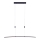 Paul Neuhaus 2530-13 - Dimbare LED  Hanglamp aan een koord JANINA LED/27W/230V