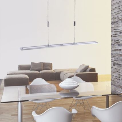 Paul Neuhaus 2565-95 - Suspension filaire LED à intensité variable avec détecteur NIKA LED/35W/230V