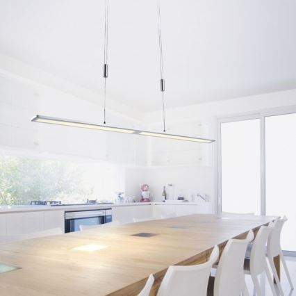 Paul Neuhaus 2565-95 - Suspension filaire LED à intensité variable avec détecteur NIKA LED/35W/230V
