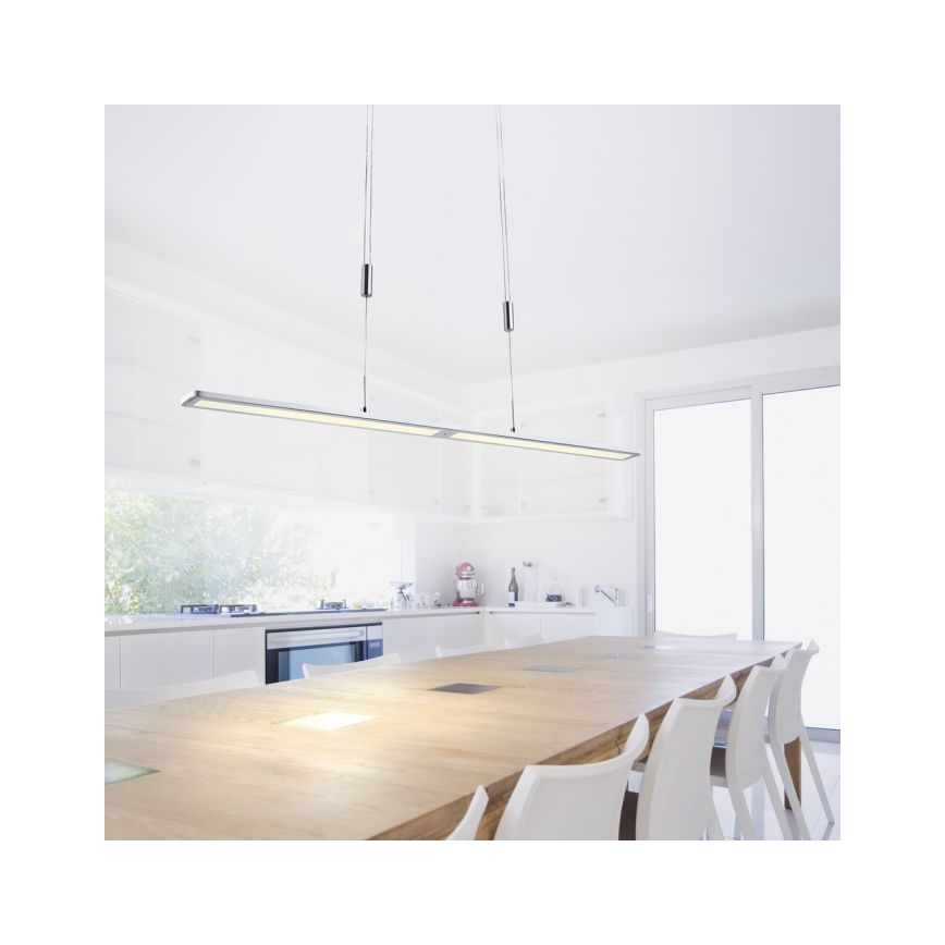 Paul Neuhaus 2565-95 - Suspension filaire LED à intensité variable avec détecteur NIKA LED/35W/230V