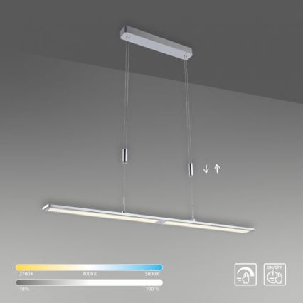 Paul Neuhaus 2565-95 - Suspension filaire LED à intensité variable avec détecteur NIKA LED/35W/230V