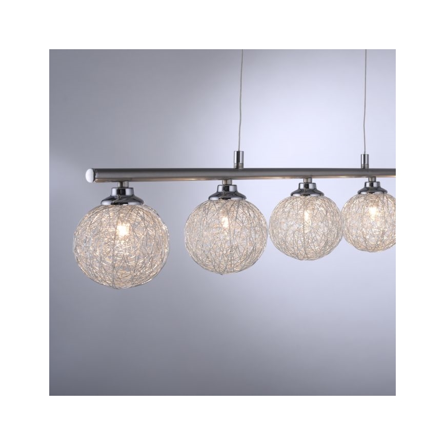 Paul Neuhaus 2790-55 - Suspension filaire WOMBLE 5xG9/28W/230V
