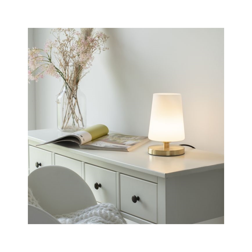 Paul Neuhaus 4146-60 - Dimbare LED Tafel Lamp met Touch Aansturing SONJA 1xG9/3W/230V messing