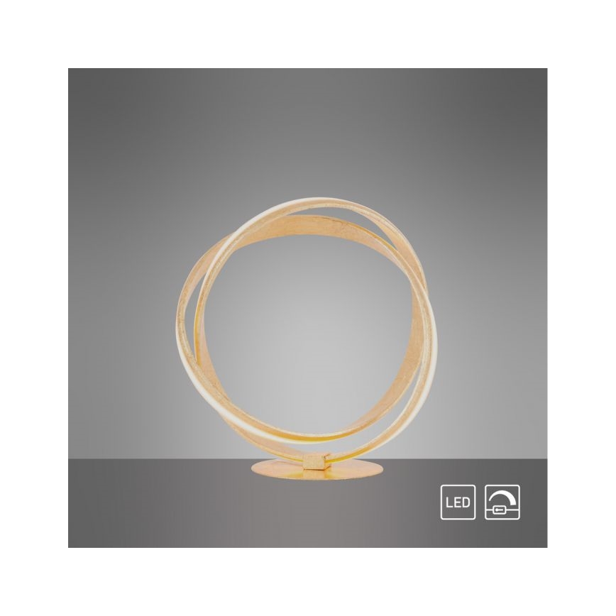 Paul Neuhaus 4531-12 - Dimbare LED Tafel Lamp MELINDA LED/18W/230V goud