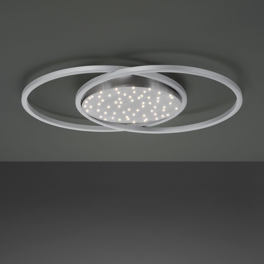 Paul Neuhaus 6025-55 - Dimbare LED Plafond Lamp YUKI LED/48W/230V + afstandsbediening