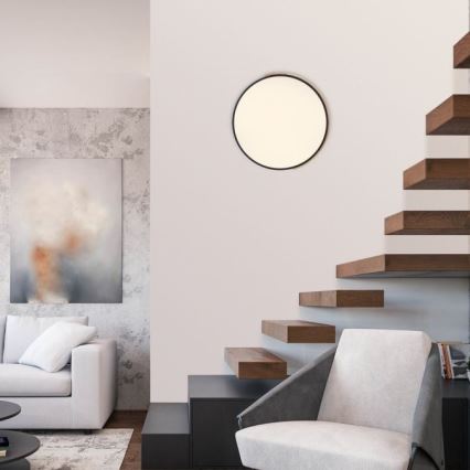 Paul Neuhaus 6071-18 - Dimbare LED plafondlamp Q-PIATO LED/35W/230V diameter 51 cm 2700-5000K Wi-Fi + afstandsbediening