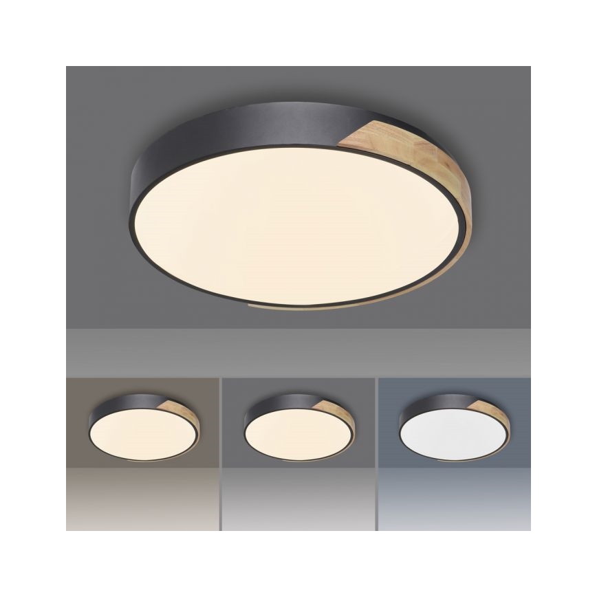 Paul Neuhaus 6071-18 - Dimbare LED plafondlamp Q-PIATO LED/35W/230V diameter 51 cm 2700-5000K Wi-Fi + afstandsbediening