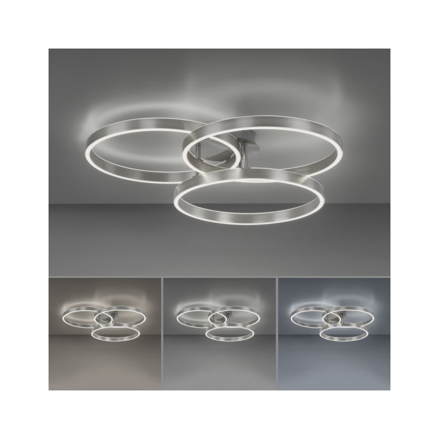 Paul Neuhaus 6233-55 - Dimbare LED plafondlamp PAAN LED/45,5W/230V 2700-5000K + afstandsbediening