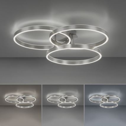 Paul Neuhaus 6233-55 - Plafonnier à intensité variable PAAN LED/45,5W/230V 2700-5000K + télécommande