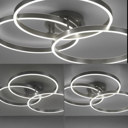 Paul Neuhaus 6233-55 - Plafonnier à intensité variable PAAN LED/45,5W/230V 2700-5000K + télécommande