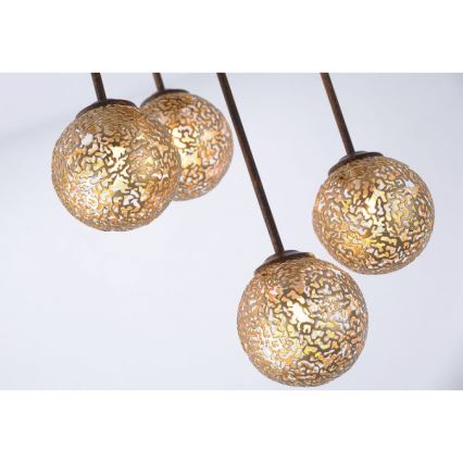 Paul Neuhaus 6234-48 - Hanglamp met vaste pendel GRETA 5xG9/40W/230V
