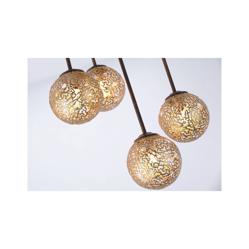 Paul Neuhaus 6234-48 - Hanglamp met vaste pendel GRETA 5xG9/40W/230V