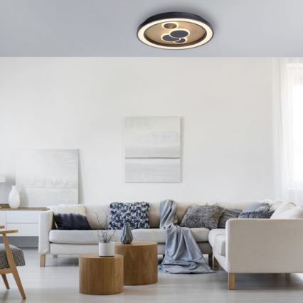 Paul Neuhaus 6284-79 - LED Plafondlamp ELIZA LED/55,5W/230V diameter 60 cm eiken