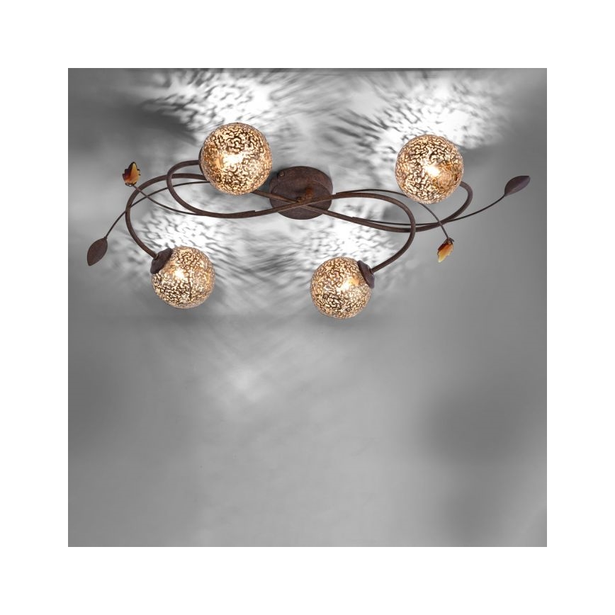 Paul Neuhaus 6395-48 - Plafondlamp GRETA 4xG9/40W/230V