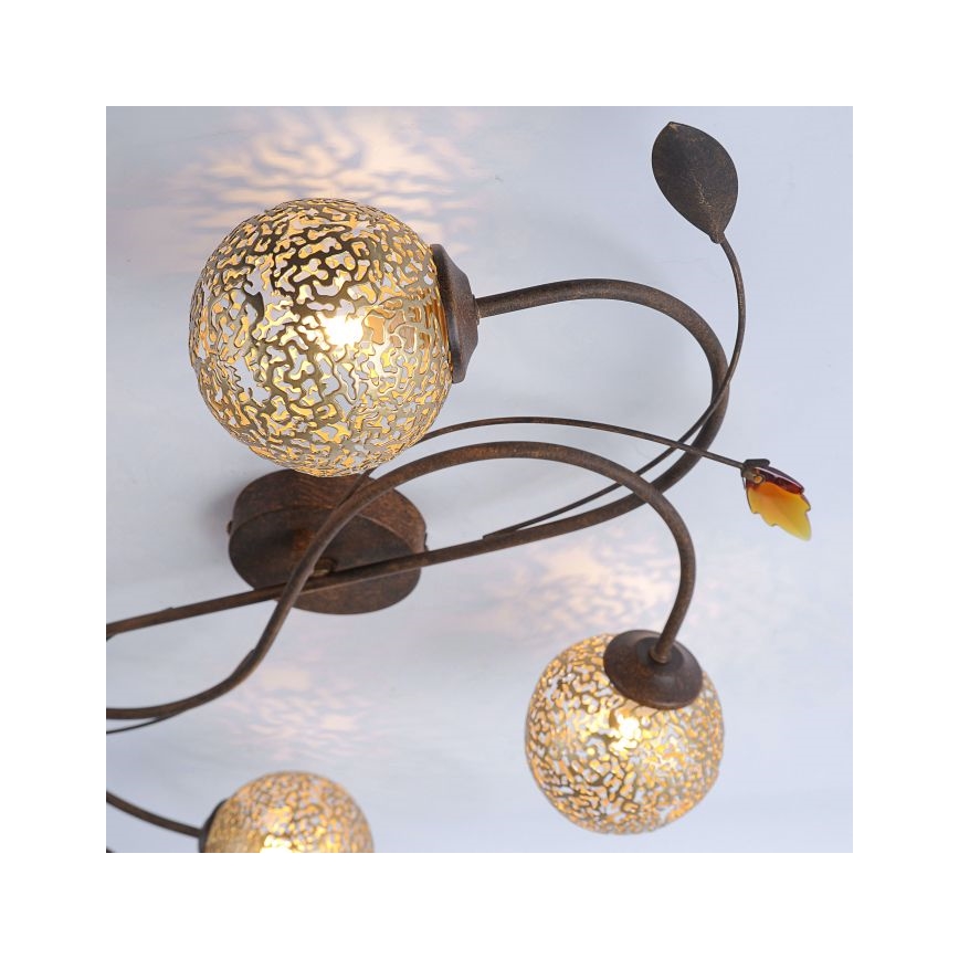 Paul Neuhaus 6395-48 - Plafonnier GRETA 4xG9/40W/230V