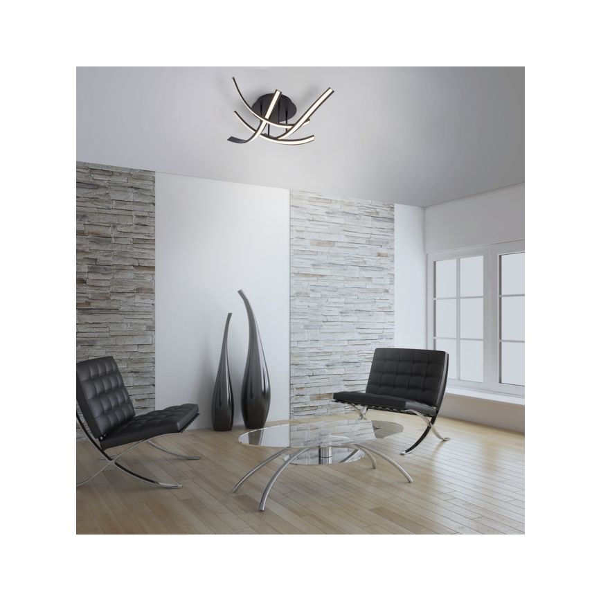 Paul Neuhaus 6474-48 - Dimbare LED bevestigde hanglamp LINDA 4xLED/7W/230V