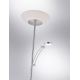 Paul Neuhaus 655-55 - LED Dimbare vloerlamp ALFRED 1xLED/28W+1xLED/4W/230V chroom