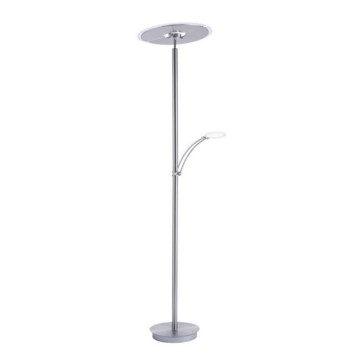 Paul Neuhaus 673-55 - Dimbare LED Staande lamp ARTUR 2xLED/21W/230V+1xLED/6W glanzend chroom