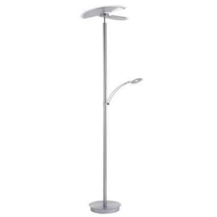 Paul Neuhaus 673-55 - Dimbare LED Staande lamp ARTUR 2xLED/21W/230V+1xLED/6W glanzend chroom