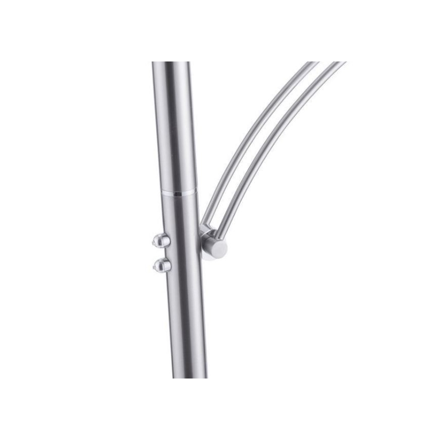 Paul Neuhaus 673-55 - Dimbare LED Staande lamp ARTUR 2xLED/21W/230V+1xLED/6W glanzend chroom