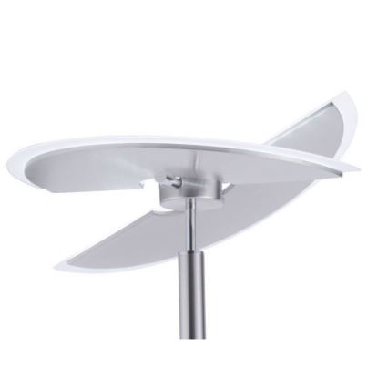 Paul Neuhaus 673-55 - Lampadaire sur pied LED dimmable ARTUR 2xLED/21W/230V+LED/6W chrome brillant