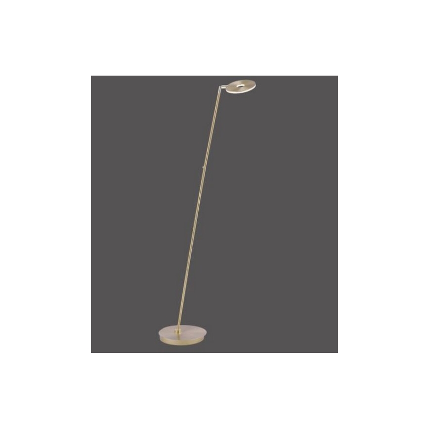 Paul Neuhaus 676-60 - Lampadaire à intensité variable tactile MARTIN LED/13,5W/230V laiton