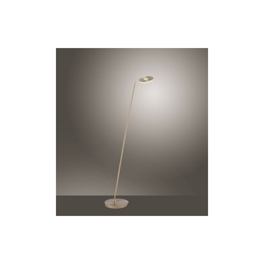 Paul Neuhaus 676-60 - Lampadaire à intensité variable tactile MARTIN LED/13,5W/230V laiton