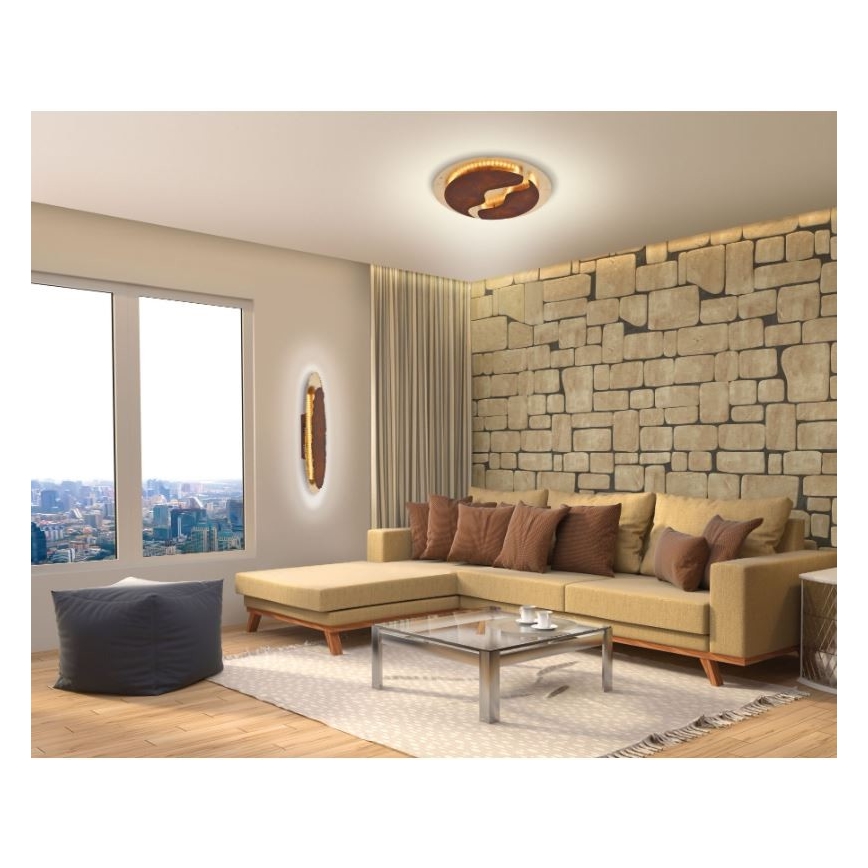 Paul Neuhaus 6983-48 - Dimbare LED Plafond Lamp NEVIS LED/42W/230V