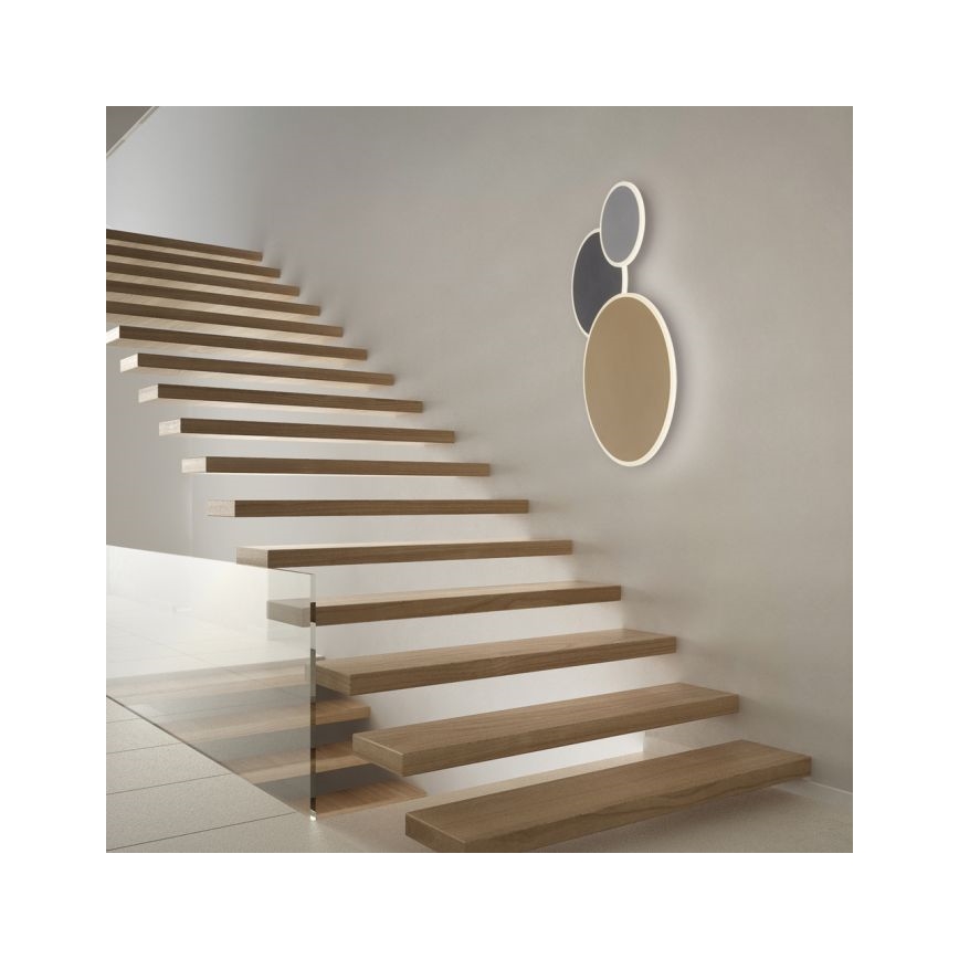 Paul Neuhaus 8007-70 - Dimbare LED plafondlamp Q-PIATO LED/35W/230V 2700-5000K Wi-Fi + afstandsbediening