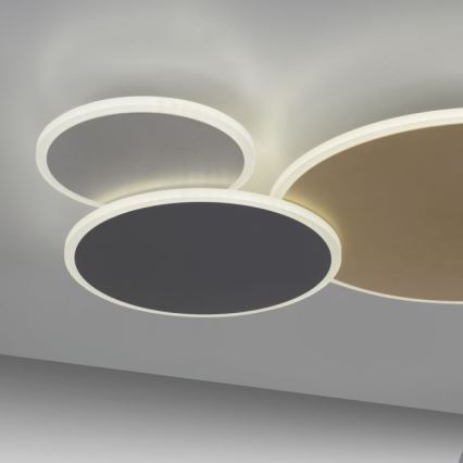 Paul Neuhaus 8007-70 - Dimbare LED plafondlamp Q-PIATO LED/35W/230V 2700-5000K Wi-Fi + afstandsbediening