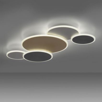 Paul Neuhaus 8008-70 - Dimbare LED plafondlamp Q-PIATO LED/49W/230V 2700-5000K Wi-Fi + afstandsbediening