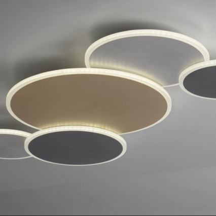 Paul Neuhaus 8008-70 - Dimbare LED plafondlamp Q-PIATO LED/49W/230V 2700-5000K Wi-Fi + afstandsbediening