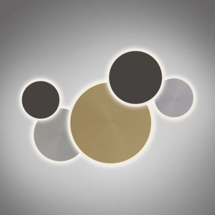 Paul Neuhaus 8008-70 - Plafonnier à intensité variable Q-PIATO LED/49W/230V 2700-5000K Wi-Fi + télécommande
