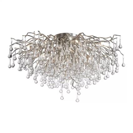Paul Neuhaus 8092-55 - Lustre monté en surface ICICLE 14xG9/40W/230V Ø 100 cm chromé brillant