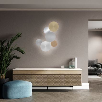 Paul Neuhaus 8152-79 - Applique murale à intensité variable PUNTUA LED/1W/3,7V 2200 mAh + télécommande