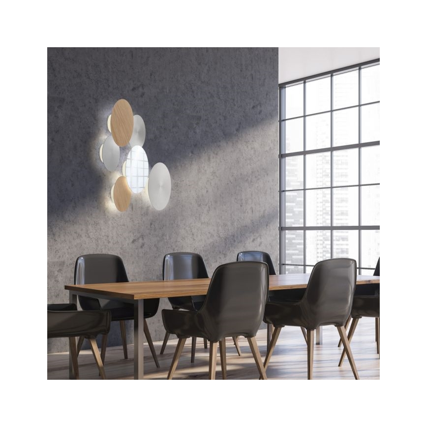 Paul Neuhaus 8153-79 - Applique murale à intensité variable PUNTUA LED/1,3W/3,7V 2200 mAh + télécommande