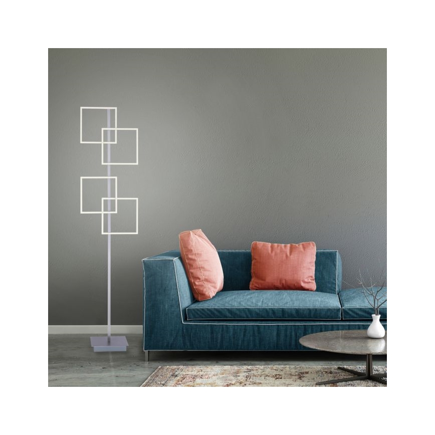 Paul Neuhaus 817-55 - Lampadaire LED à intensité variable INIGO 4xLED/8W/230V + télécommande