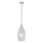Paul Neuhaus 8267-00 - Hanglamp aan een koord SCARLETT 1xE27/60W/230V diameter 19 cm doorzichtig