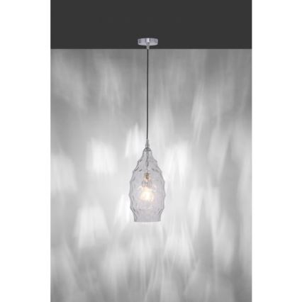Paul Neuhaus 8267-00 - Hanglamp aan een koord SCARLETT 1xE27/60W/230V diameter 19 cm doorzichtig