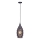 Paul Neuhaus 8267-25 - Hanglamp aan een koord SCARLETT 1xE27/60W/230V diameter 19 cm zwart