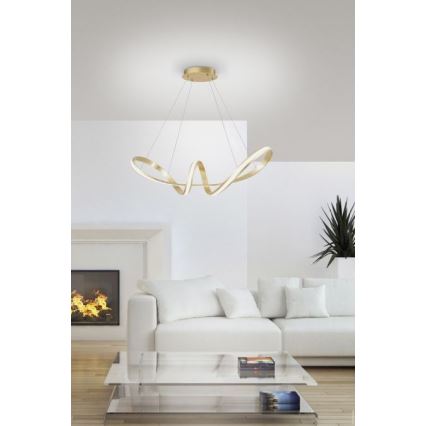 Paul Neuhaus 8291-12 - Dimbare LED hanglamp aan een koord MELINDA LED/30W/230V