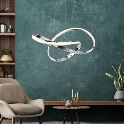 Paul Neuhaus 8291-17 - Dimbare LED hanglamp aan een koord MELINDA LED/30W/230V