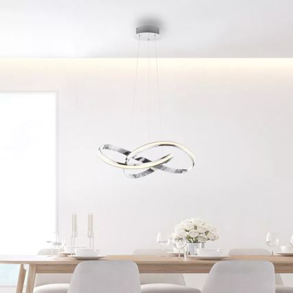 Paul Neuhaus 8291-17 - Dimbare LED hanglamp aan een koord MELINDA LED/30W/230V