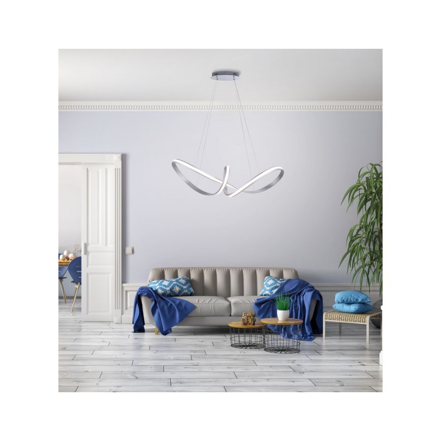 Paul Neuhaus 8292-55 - LED Hanglamp aan koord dimbaar MELINDA 1xLED/38W/230V