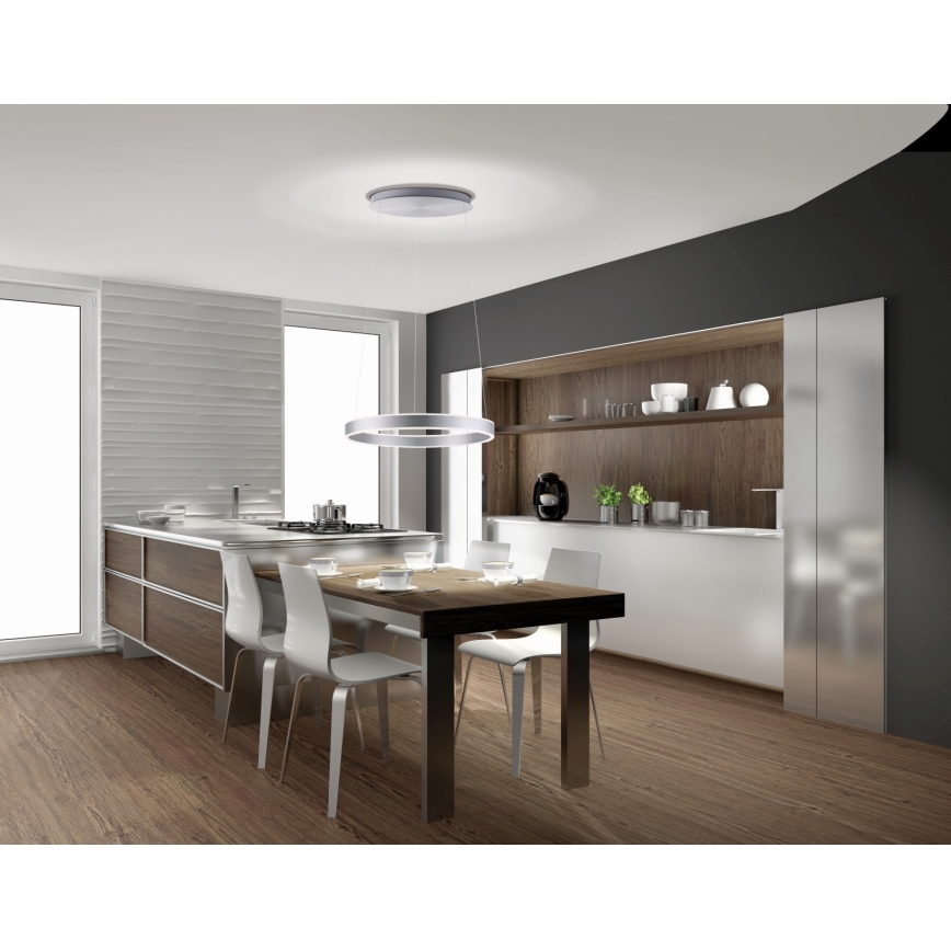 Paul Neuhaus 8361-55 - Dimbare LED Hanglamp aan een koord met Sensor ARINA LED/27W/230V