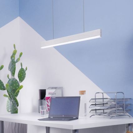 Paul Neuhaus 8363-55 - Suspension filaire LED à intensité variable avec détecteur ARINA LED/20W/230V